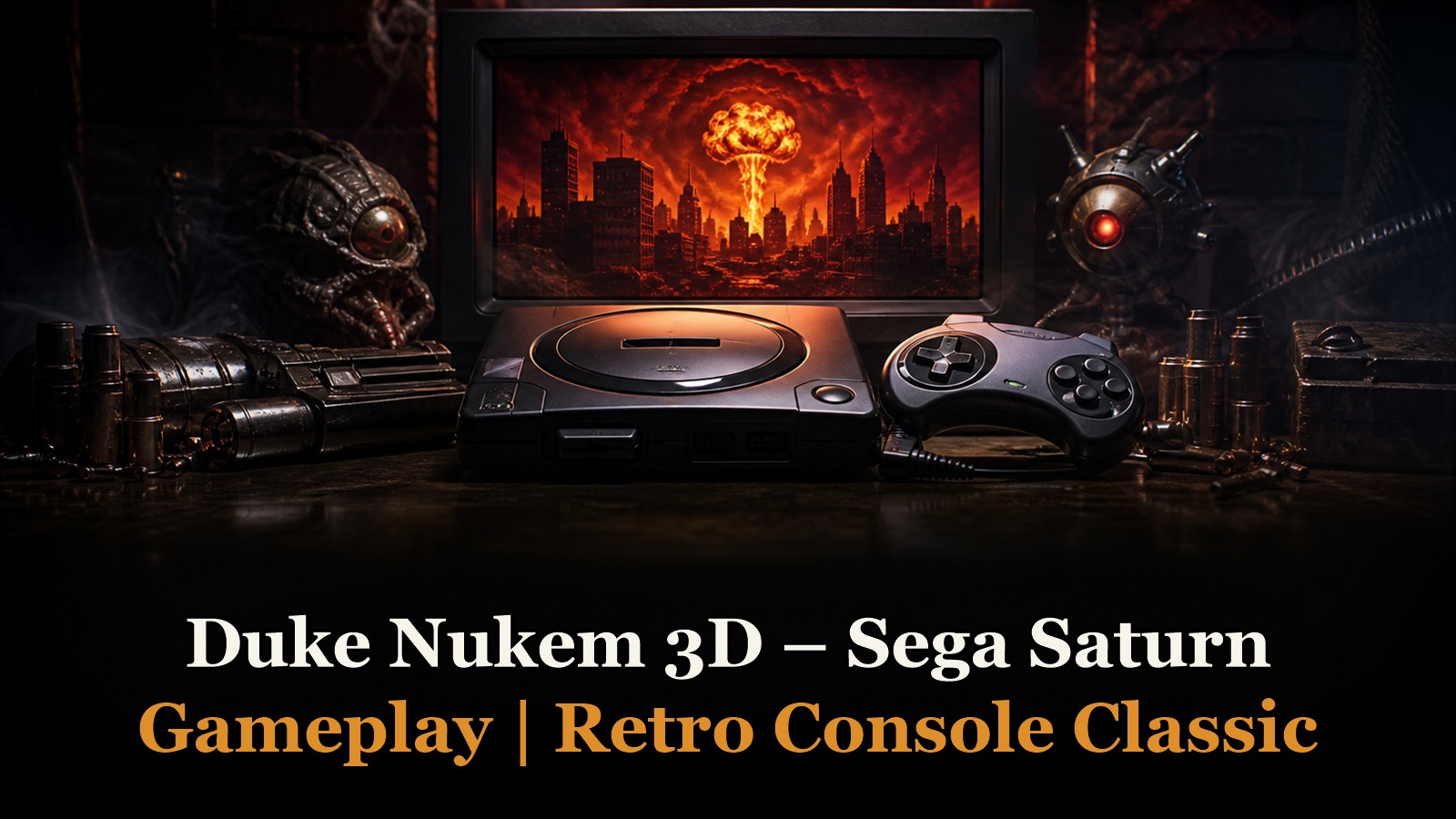 Duke Nukem 3D op Sega Saturn: Hoe Lobotomy die rekenaarspel na 'n konsole gebring het
