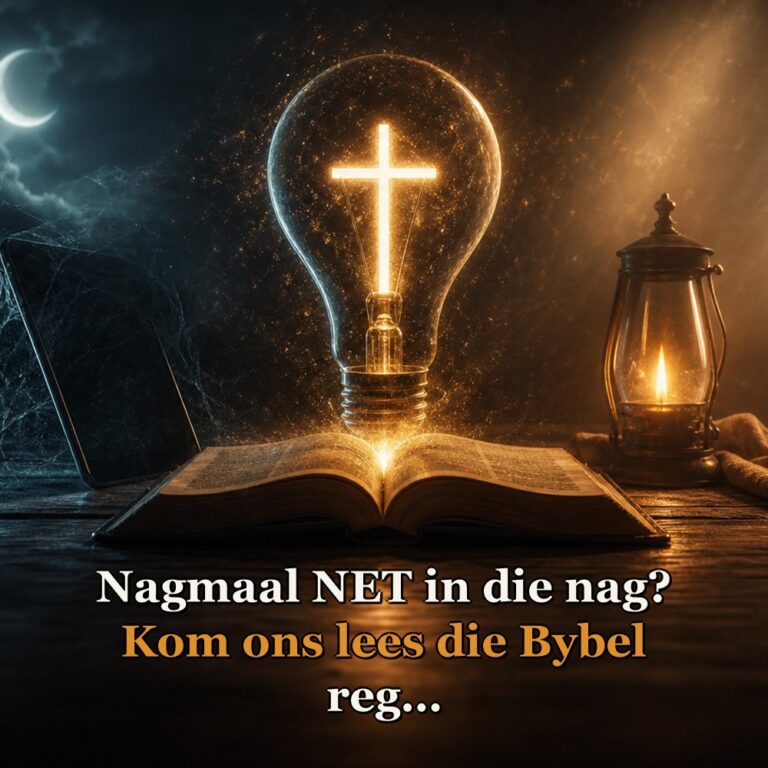 Nagmaal NET in die nag? Kom ons lees die Bybel reg…