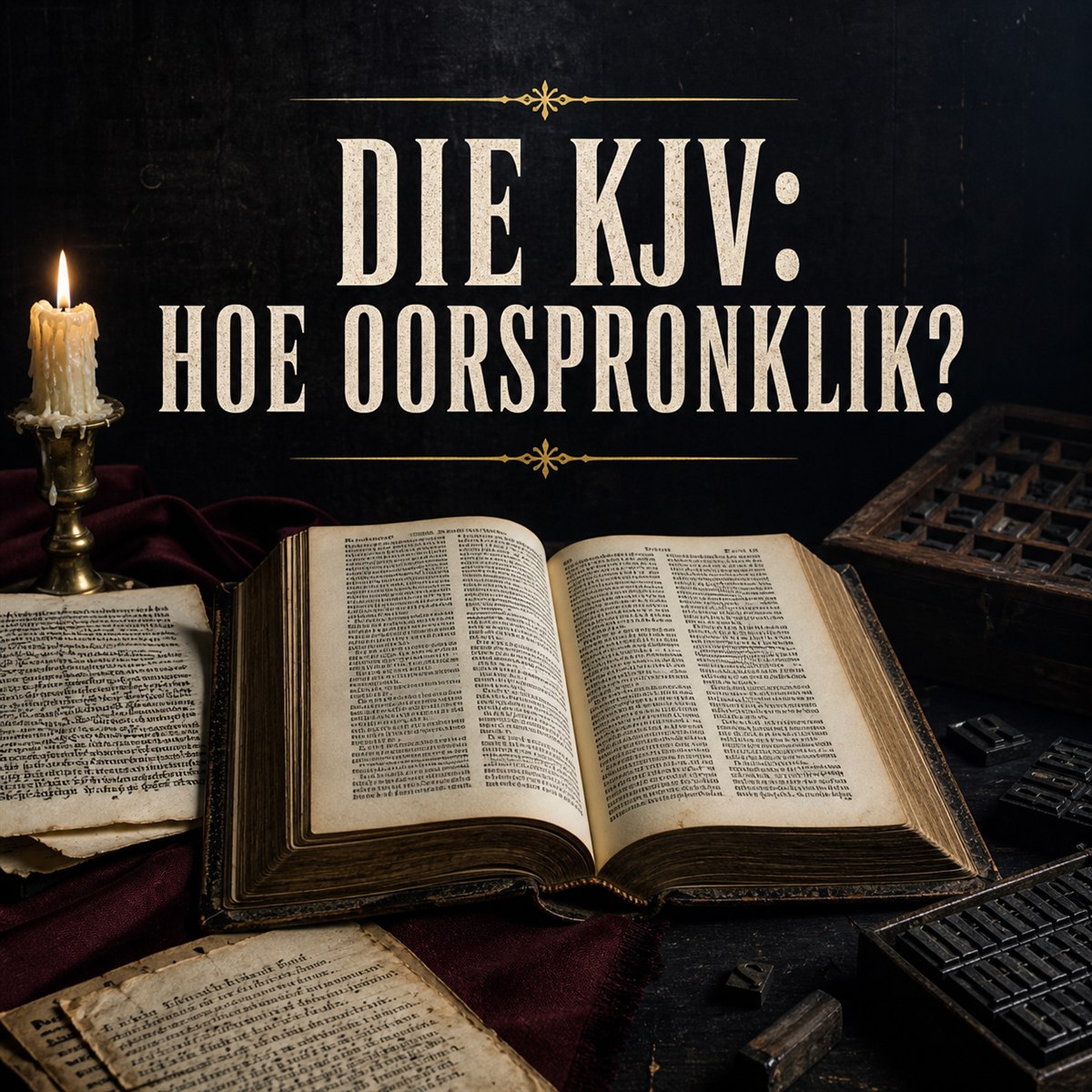 Hoe oorspronklik was die King James Bybel werklik?