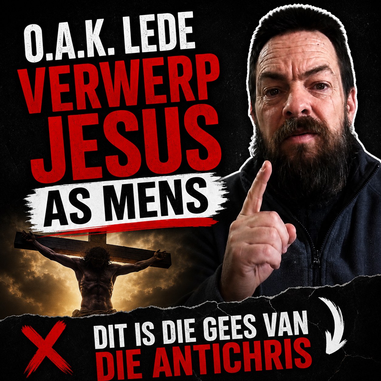 Het Jesus werklik mens geword? Waarom spiritualisering histories faal