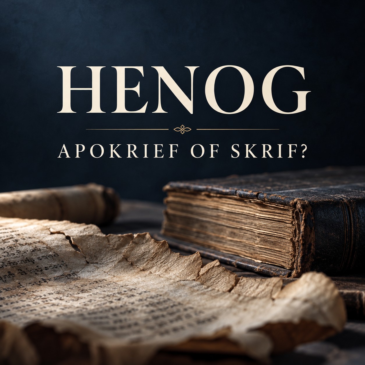 Die Boek van Henog en die Apokriewe: waarom die onderskeid saak maak