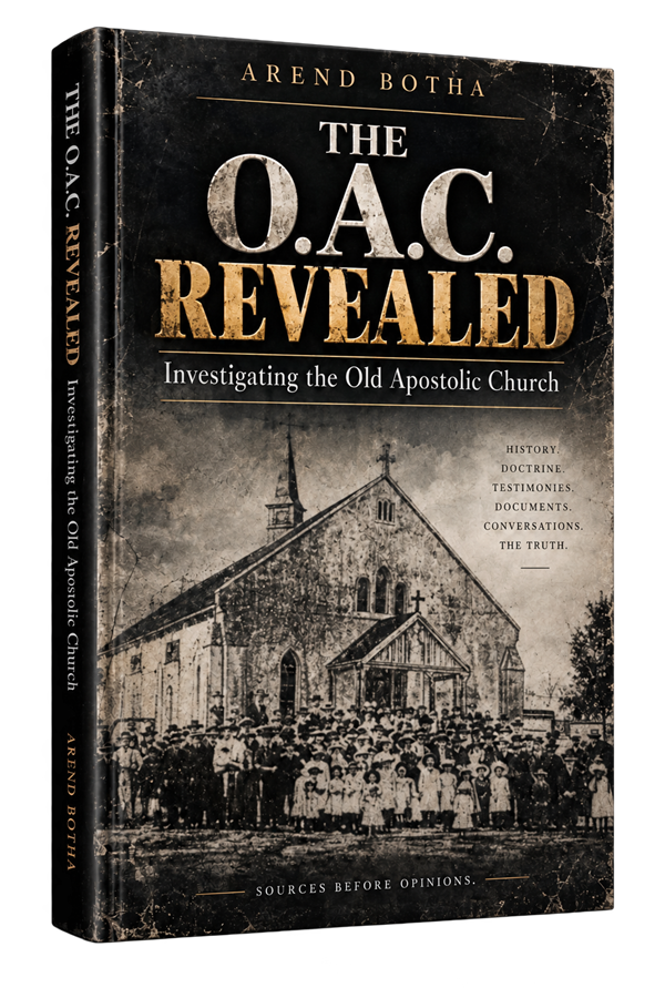 THE OAC REVEALED by Arend Botha — book cover